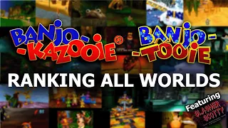 Ranking EVERY Banjo Kazooie World! (Feat. @SlasherScotty)