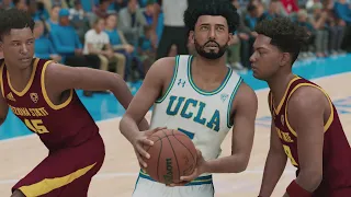 UCLA vs Arizona State - College Basketball 1/5/2022 Full Game Highlights - NBA 2K22 Sim