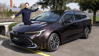 New Toyota Corolla Touring Sports Facelift 2024 Review