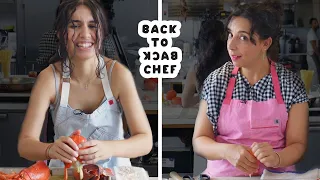 Alessia Cara Tries to Keep Up with a Professional Chef | Back-to-Back Chef | Bon Appétit