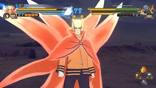 PLAYER NARUTO BARYON MODE SPAM BIJUUDAMA TAPI KALAH