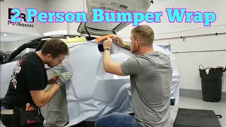 2 Person Bumper Wrap | How To Do Inlays