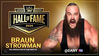 Braun Strowman Is Inducted Into The Hall Of Fame (2024) - wwevolution