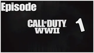 Call of duty WWII #1 le commencement