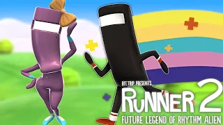 BIT.TRIP Presents... Runner2: Future Legend of Rhythm Alien (Nintendo Switch Gameplay) Command Girl