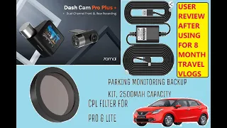 Dashcam क्यू कंपल्सरी होनी चाहिए हर गाड़ी में ? 70mai Pro Plus+ A500S-1Review after 8 months used.