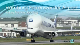 Hamburg Finkenwerder Airport | A330-743L Beluga, A300-600ST, A321NEO | Special #425