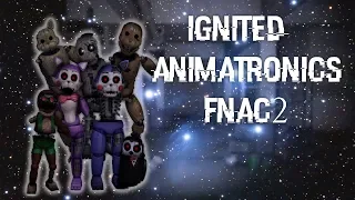[FNAF | Speed Edit] Making Ignited Animatronics FNaC2