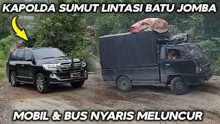 Cars and Buses Almost Drove!!! North Sumatra Police Chief Crosses the Jomba Rock Climb