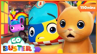 Kitten Crisis! Buster Learns to Save the Day 😺 | Go Learn With Buster | Videos for Kids