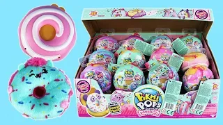 Mini Donuts! Full Box of DoughMi's Miniature Plushy Toys Pikmi Pops