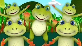 Năm chú ếch nhỏ lốm đốm | Five Little Speckled Frogs | Little Treehouse Vietnam | nhac thieu nhi hay