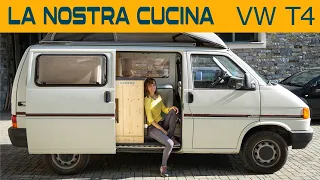 Abbiamo una CUCINA SUL VAN! 🚐 Camperizzazione fai da te Volkswagen T4