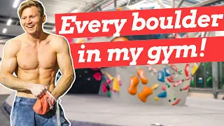 Climbing 120 boulders in One Session