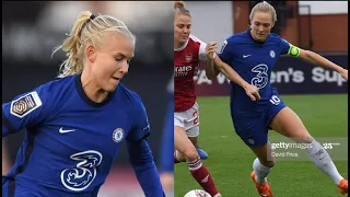 MAGDA & PERNILLE MOMENTS CLOSE UPS | ARSENAL VS CHELSEA!