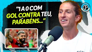 RESENHA SURREAL COM GABIGOL NO DIA QUE O FILIPE LUÍS FEZ UM GOL CONTRA