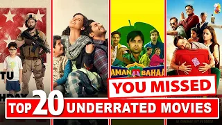 Top 20 Most Underrated Bollywood Movies of 2020 You Completely Missed