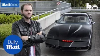 Knight Rider fan spends 10 years transforming wreck into KITT - Daily Mail