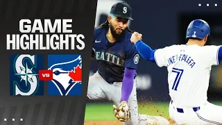 Mariners vs. Blue Jays Game Highlights (4/8/24) | MLB Highlights