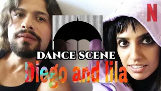 Dancing scene diego and Lila || the umbrella Academy