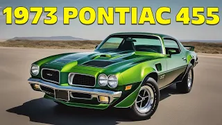 The Rebel Roarer: The 1973-1974 Pontiac Trans Am Super Duty 455 and Its EPA Feud!