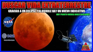 DESCUBREN NUEVA FORMA DE DETECTAR VIDA EN OTROS PLANETAS GRACIAS A UN ECLIPSE Y EL HUBBLE