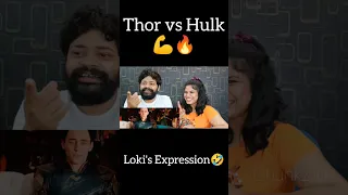 Thor: Ragnarok - Thor vs Hulk Fight Scene REACTION💪🥵🔥 Marvel Studios Watch Full Video @chunkztok