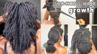 SHOCKING HAIR GROWTH! Mini Twists On 4C Natural Hair. Use This Secret Method To Save Time