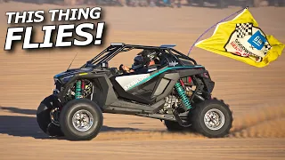 Turbo Pro R ripping Gecko & Cleetus sand rail wheelies!