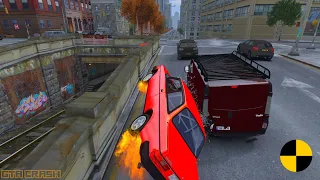 GTA 4 CRASH TESTING REAL CAR 377