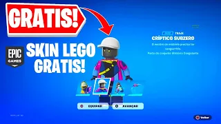 *SKINS DE LEGO GRÁTIS* RESGATE AGORA SKINS DE LEGO GRÁTIS NO FORTNITE! COMO PEGAR A NOVA SKIN LEGO!