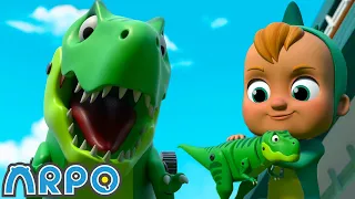 Living Toy Dinosaur! | ARPO The Robot | Funny Kids Cartoons | Kids TV Full Episodes