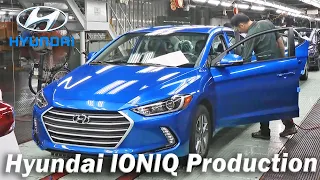 2020 Hyundai Ioniq Production, Hyundai Elantra Manufacturing, Hyundai Factory, Ulsan Plant Korea