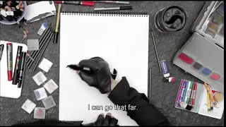 Karl Lagerfeld Sketches His Life