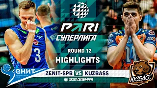 Zenit SPB vs. Kuzbass | HIGHLIGHTS | Round 12 | Pari SuperLeague 2024