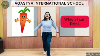 Rhyme Time | Wonderful Vegetables | dance steps for kids/children's | circle time activity