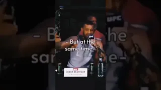 Conor McGregor and Nate Diaz trash talk