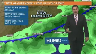 Weather Expert Forecast Noon Update - Scattered storms with heavy rain today