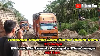 Pantas Temannya Disuruh Luan, Ternyata Si Oren Ini Muatannya 50 Ton