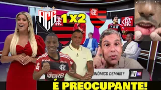 IMPRENSA DE TODO BRASIL ASSUSTADA COM O QUE VIU! ATLÉTICO-GO 1x2 FLAMENGO DE LA CRUZ É ELOGIADO!