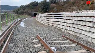 VILLANÚA  | 🚞   Renovación integral Línea Huesca-Canfranc | España Bretaña Tele 🇪🇸