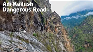 Dangerous Road of Adi Kailash | Dharchula to Gunji | Adi Kailash Yatra Day 03 | Manish Solanki Vlogs