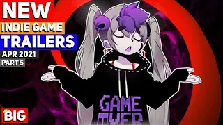 BEST NEW Indie Game Trailers - April 2021 - Part 5