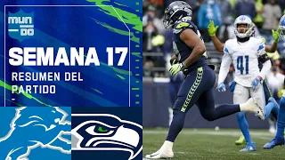 Detroit Lions vs Seattle Seahawks | Semana 17 NFL Game Highlights