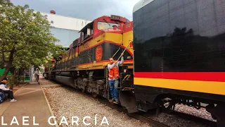 KCSM (CPKC) El Mexica con una SD70ACe llegando a la línea C Ferrocarril de Cuernavaca