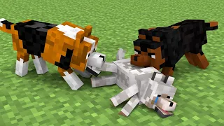 Monster School : R.I.P DOG - Sad Ending - Minecraft Animation