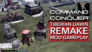 COMMAND & CONQUER -TIBERIAN DAWN REMAKE - GDI | MOD Gameplay [2020]