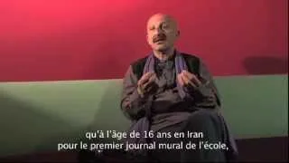 Interview Reza "Parvaz, ou l'envol de Reza"