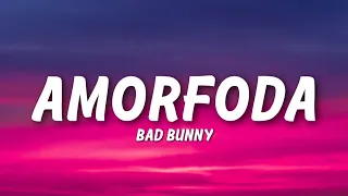 Bad Bunny - Amorfoda (Lyrics)
