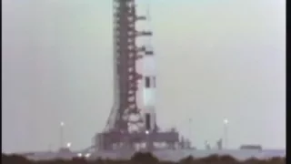 Launch of Apollo 4 first Saturn V as seen LIVE on CBS w/ Walter Cronkite